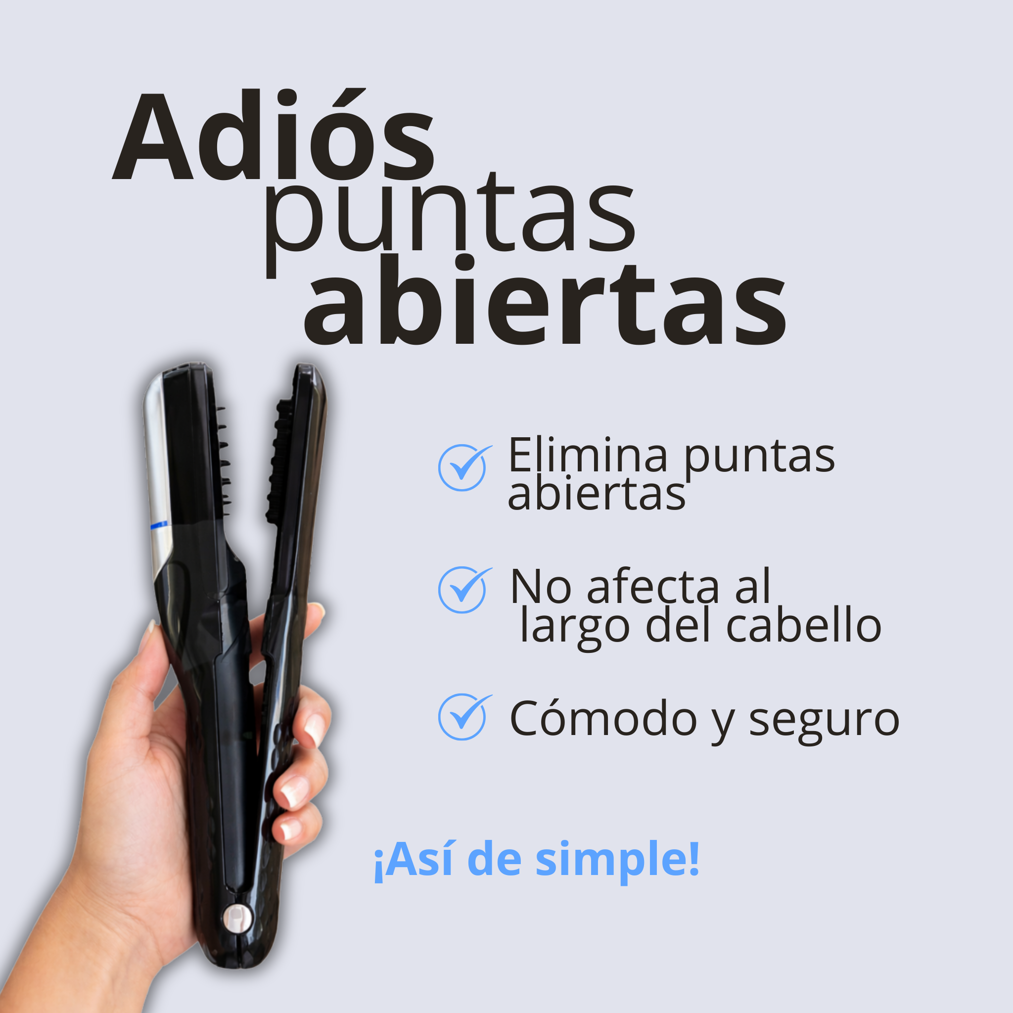 Corta Puntas Para cabello profesional