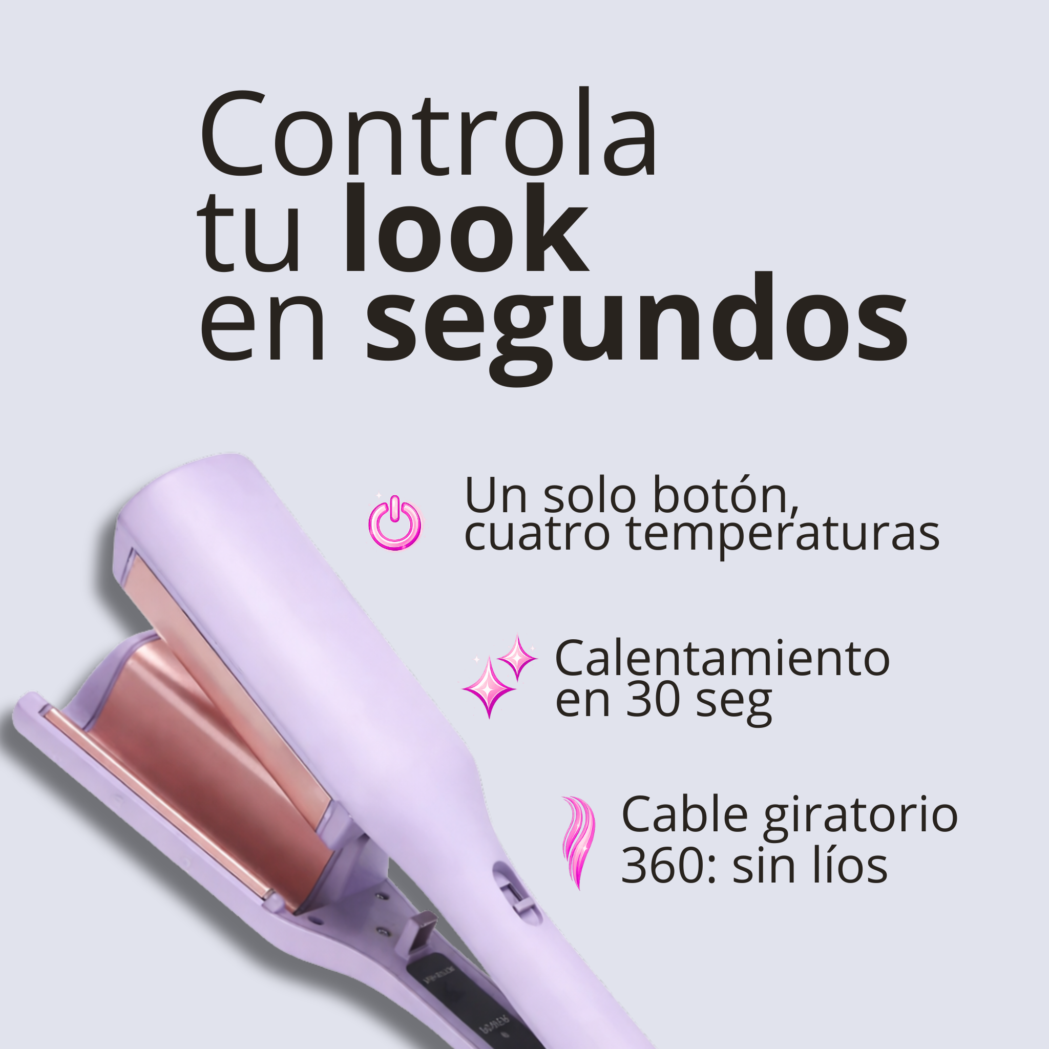 Ondulador de pelo Wavy Curler