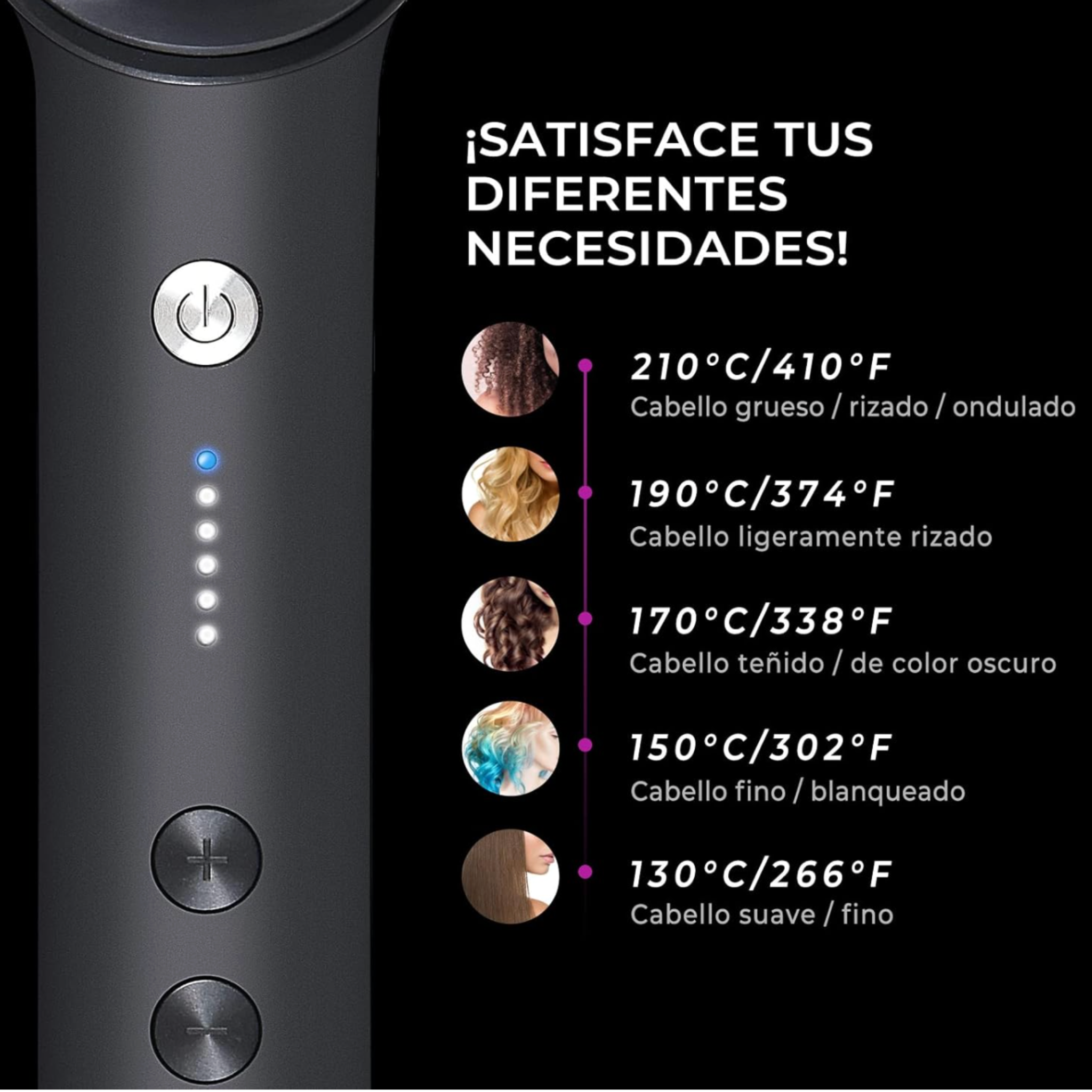 Cepillo plancha alisador