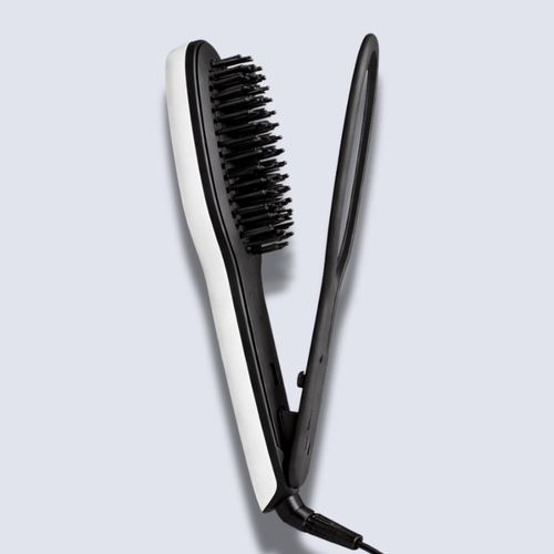 Cepillo alisador cerámico con pinza